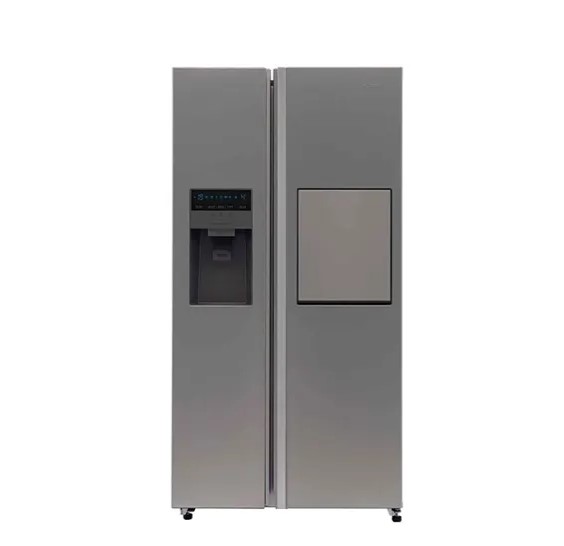 یخچال فریزر ساید بای ساید 27 فوت اسنوا مدل S2DI-S110-S استیل